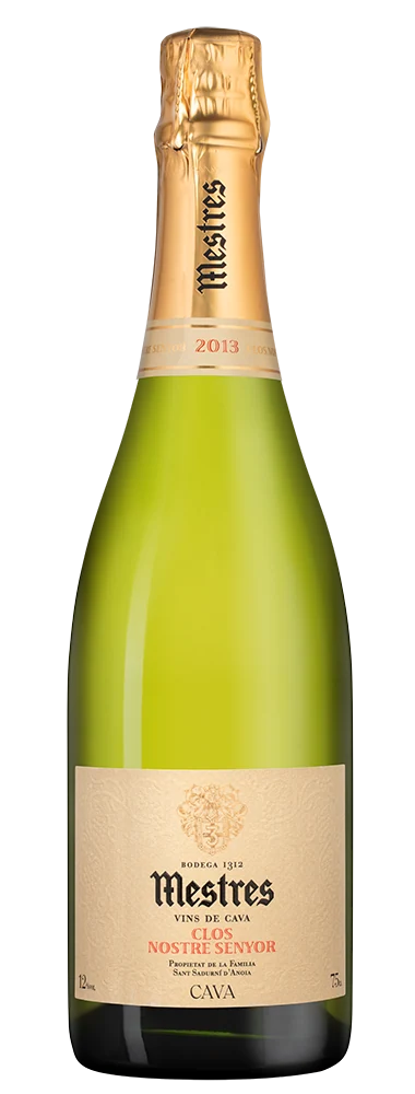 Игристое вино Cava Clos Nostre Senyor Gran Reserva Brut Nature, Mestres, 0,75 л — Испания