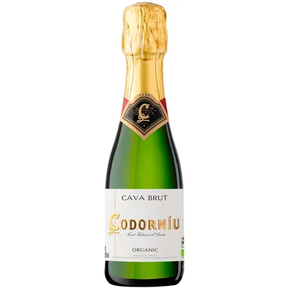 Игристое вино Cava Codorniu Clasico Brut Organic, 0,2 л — Испания
