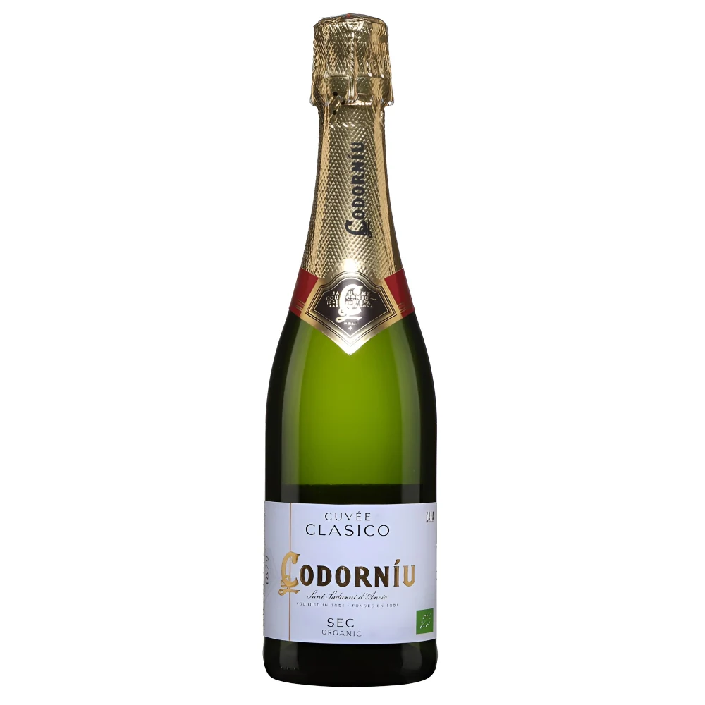 Игристое вино Cava Codorniu Clasico Seco, 0,375 л — Испания