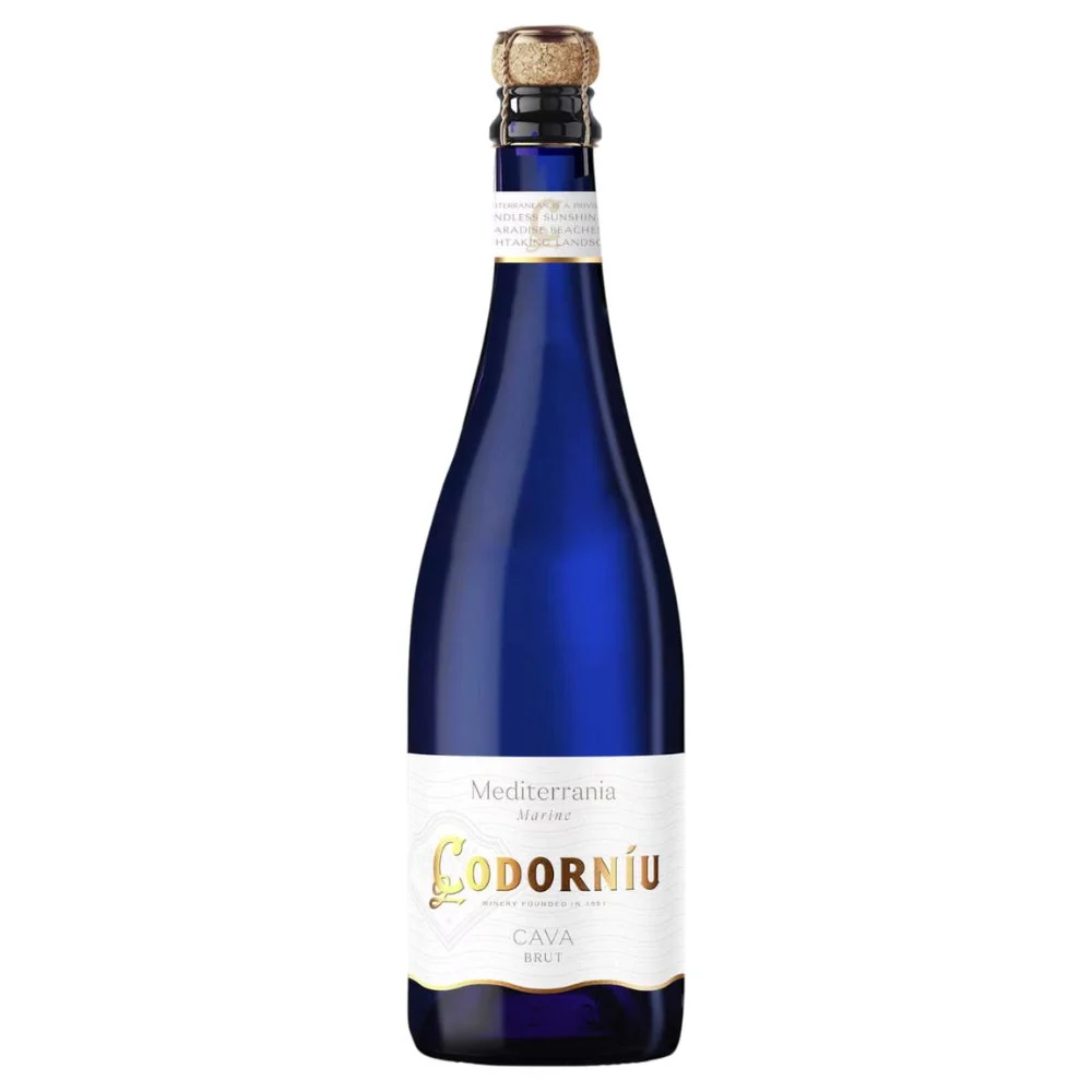 Игристое вино Cava Codorniu Mediterrania Marine Brut DO, 0,75 л — Испания