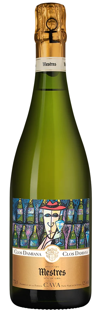Игристое вино Cava Damiana Gran Reserva, Mestres, 0,75 л — Испания
