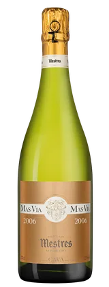 Игристое вино Cava Mas Via Gran Reserva Brut, Mestres, 0,75 л — Испания