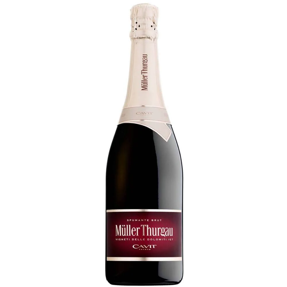 Игристое вино Cavit Müller-Thurgau Brut Vigneti delle Dolomiti IGT, 0,75 л — Италия