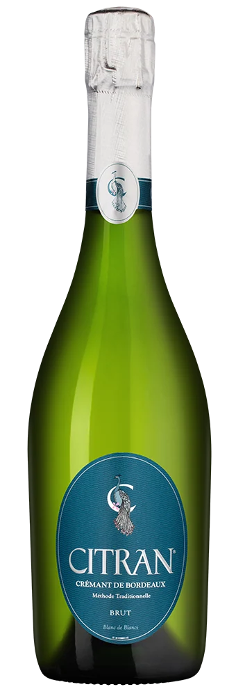 Игристое вино Citran Cremant de Bordeaux, Chateau Citran, 0,75 л — Франция