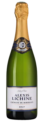 Игристое вино Cremant de Bordeaux Brut, Alexis Lichine, 0,75 л — Франция