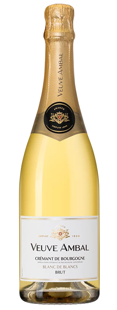 Игристое вино Cremant de Bourgogne Blanc de Blanc Brut, Veuve Ambal, 0,75 л — Франция