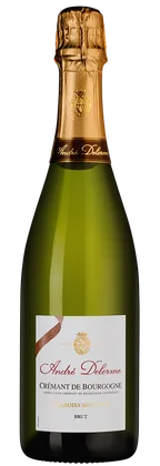 Игристое вино Cremant de Bourgogne Brut, Andre Delorme, 0,75 л — Франция