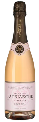 Игристое вино Cremant de Bourgogne Brut Rose, Patriarche, 0,75 л — Франция