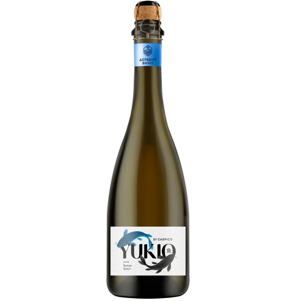 Игристое вино Di Caspico Yukio White Brut, 0,75 л — Россия