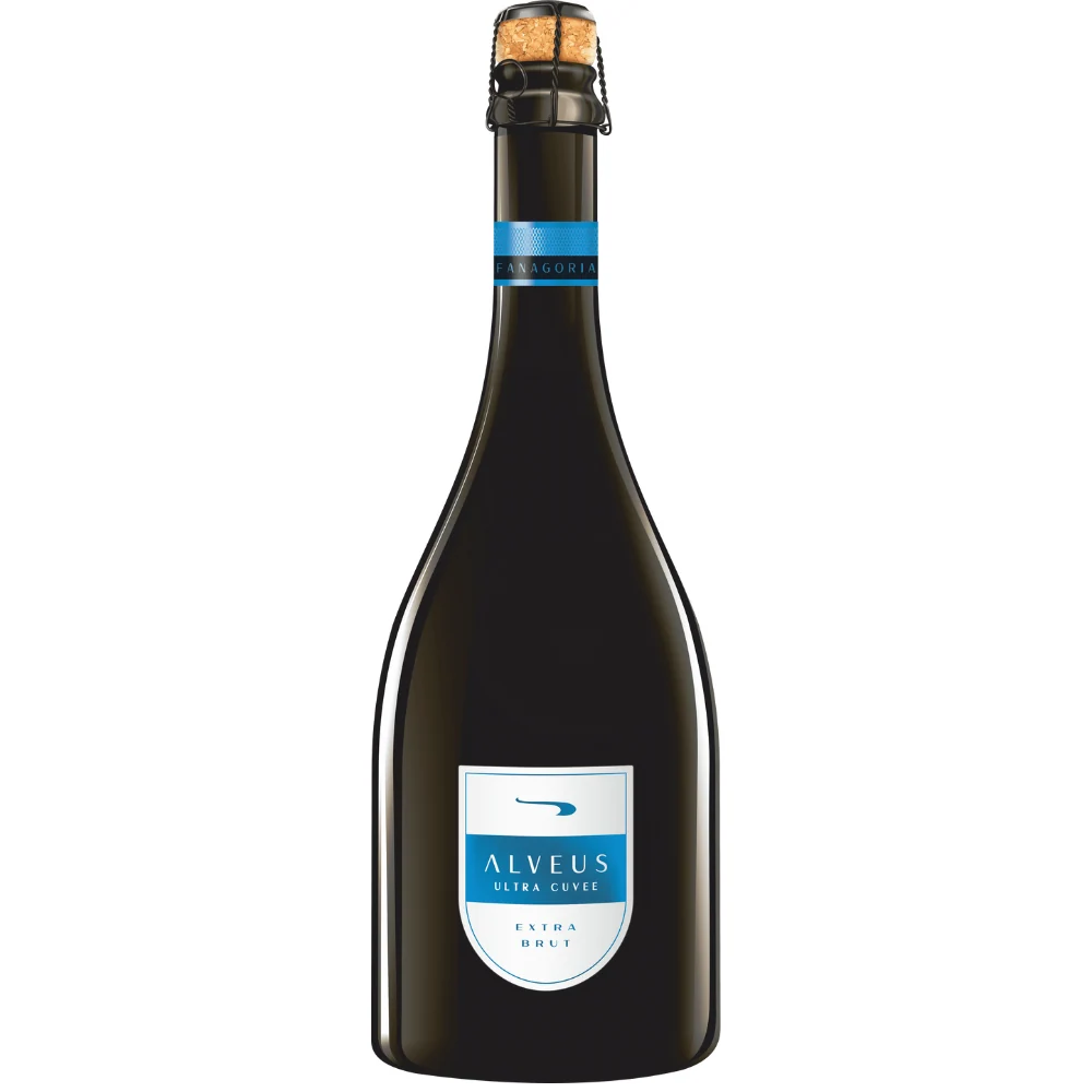 Игристое вино Fanagoria Alveus Ultra Cuvee Extra Brut, 0,75 л — Россия