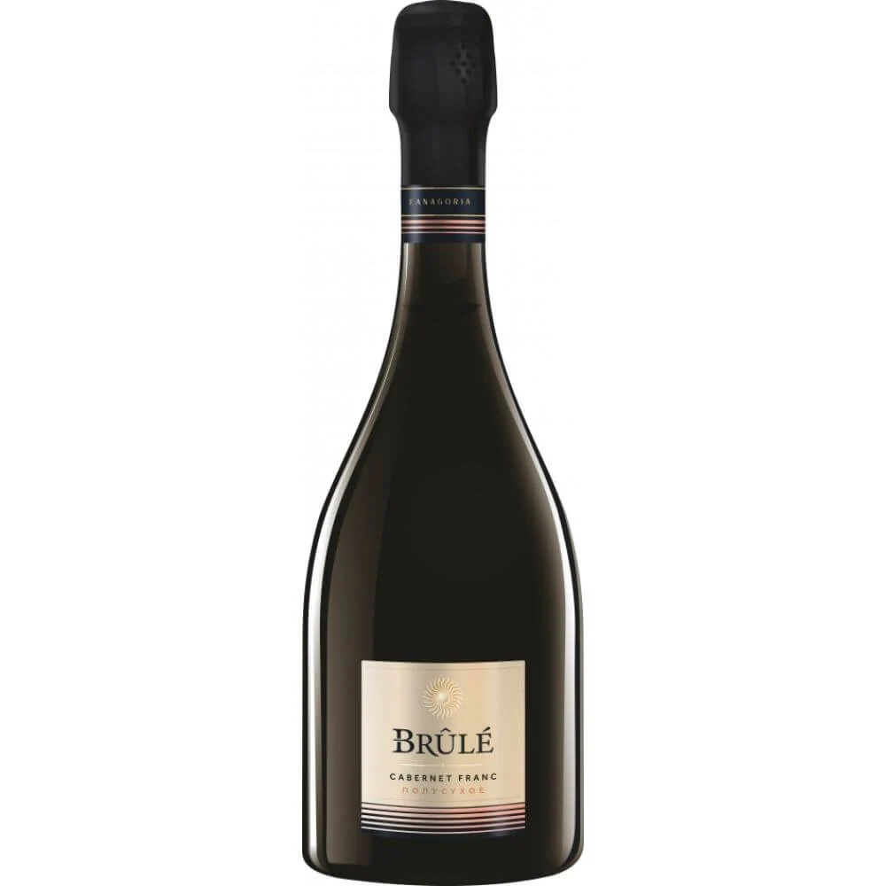 Игристое вино Fanagoria Brule Cabernet Franc Demi-sec Rose, 0,75 л — Россия