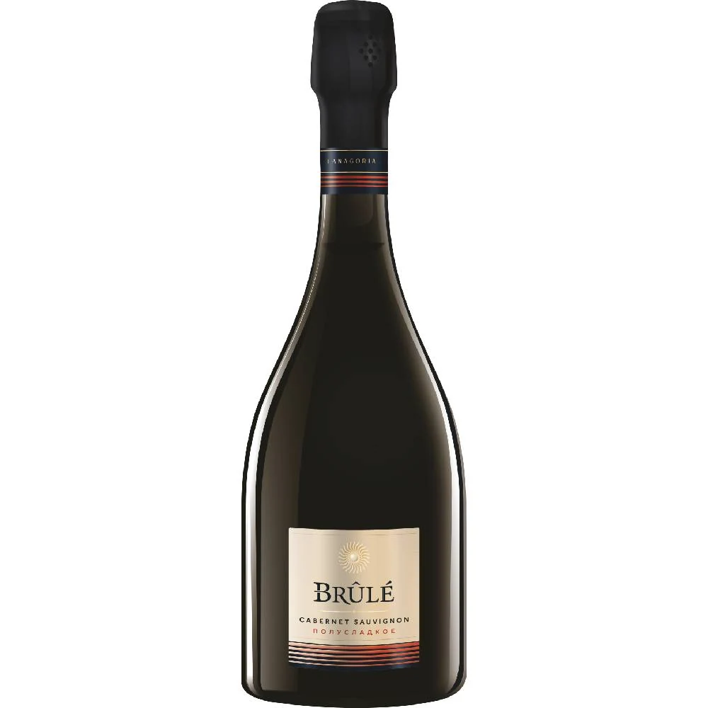 Игристое вино Fanagoria Brule Cabernet Sauvignon Semi-sweet Red, 0,75 л — Россия