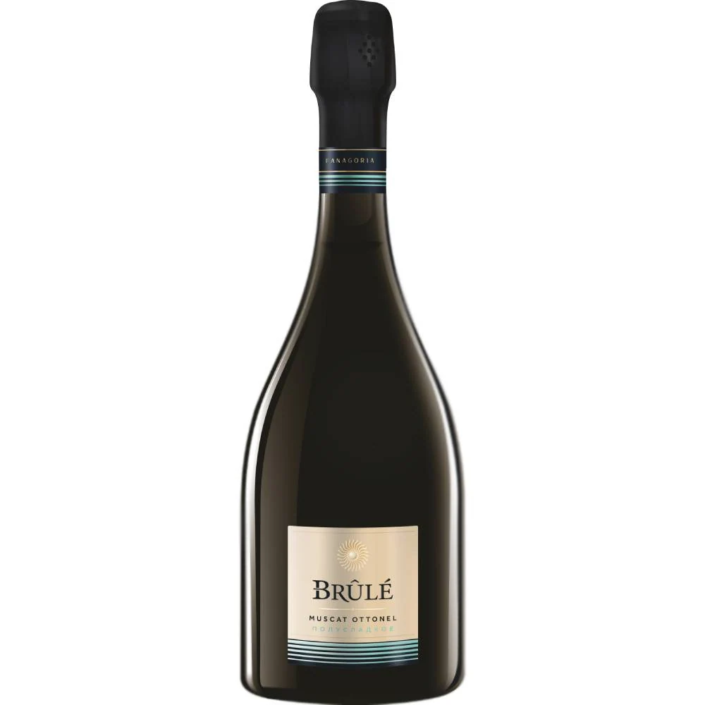 Игристое вино Fanagoria Brule Muscat Ottonel Semi-sweet, 0,75 л — Россия