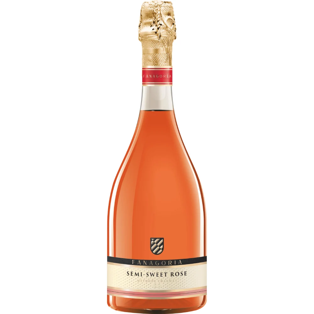 Игристое вино Fanagoria Semi-Sweet Rose, 0,75 л — Россия