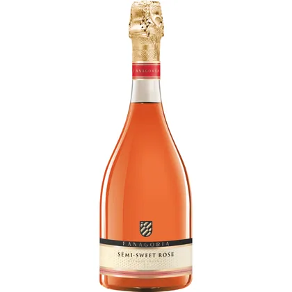 Игристое вино Fanagoria Semi-Sweet Rose, 0,75 л — Россия