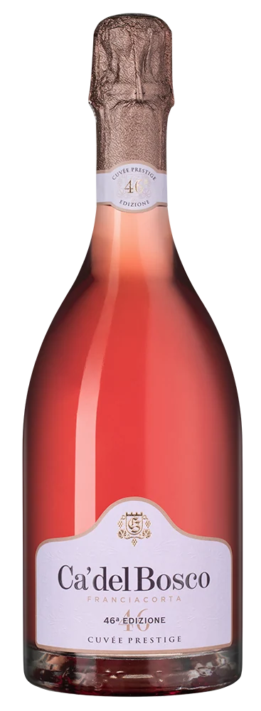 Игристое вино Franciacorta Cuvee Prestige Brut Rose, Ca'Del Bosco, 0,75 л — Италия