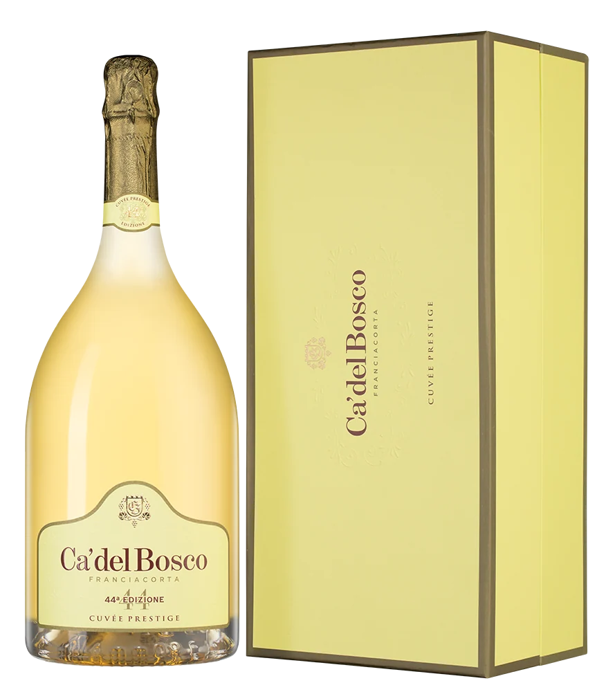 Игристое вино Franciacorta Cuvee Prestige Extra Brut, Ca'Del Bosco, 1,5 л — Италия