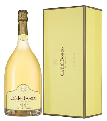 Игристое вино Franciacorta Cuvee Prestige Extra Brut, Ca'Del Bosco, 1,5 л — Италия