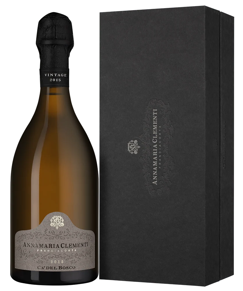 Игристое вино Franciacorta Riserva Dosage Zero Cuvee Annamaria Clementi в подарочной упаковке, Ca'Del Bosco, 0,75 л — Италия