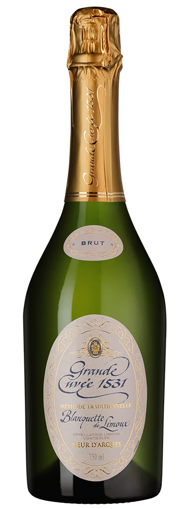 Игристое вино Grande Cuvee 1531 Blanquette de Limoux, Aimery Sieur d’Arques, 0,75 л — Франция