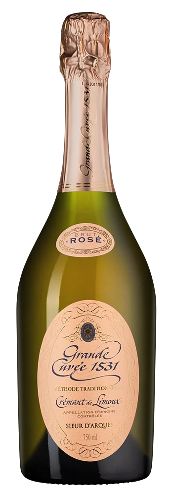 Игристое вино Grande Cuvee 1531 Cremant de Limoux Rose, Aimery Sieur d’Arques, 0,75 л — Франция