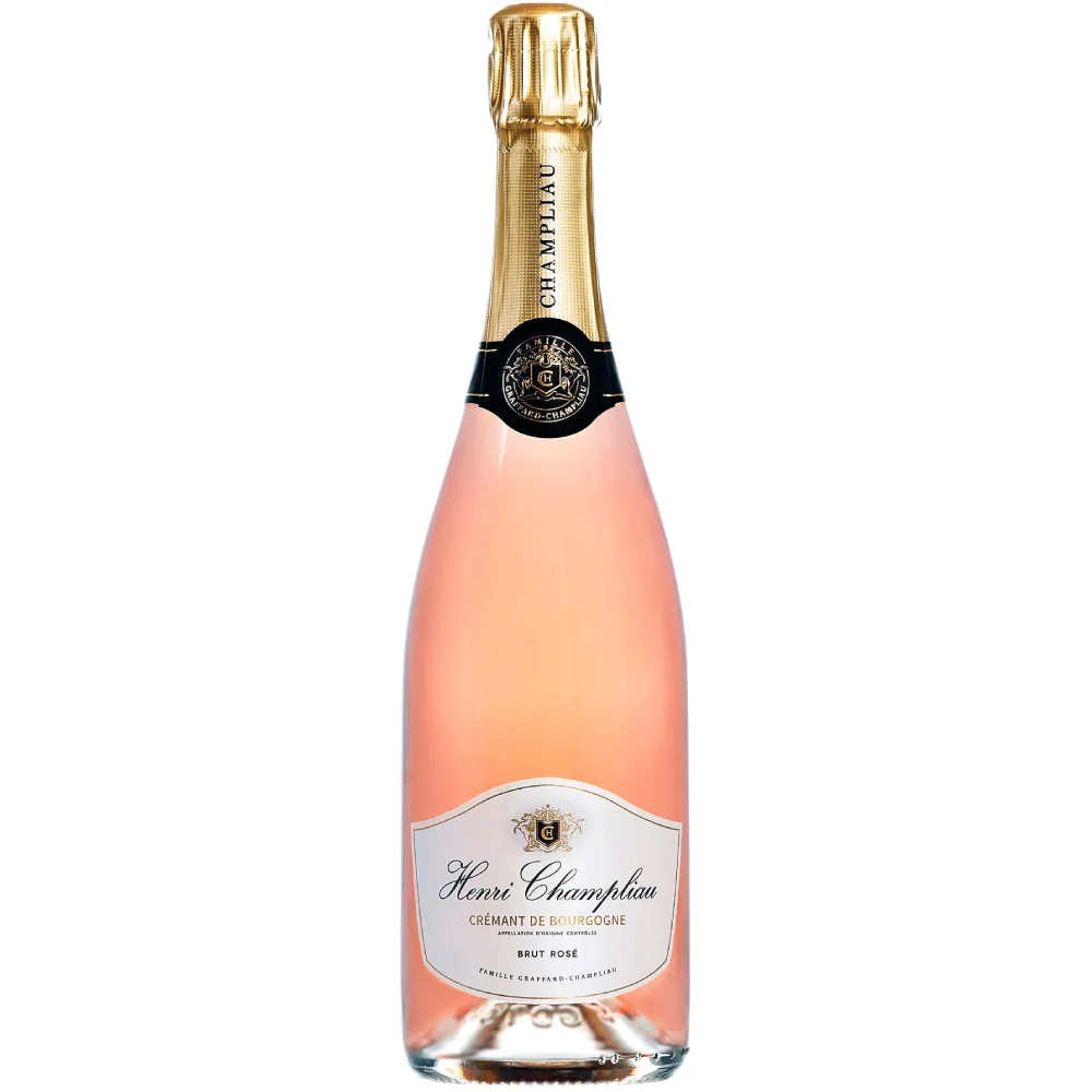 Игристое вино Henry Champliau Cremant de Bourgogne Brut Rose, 0,75 л — Франция