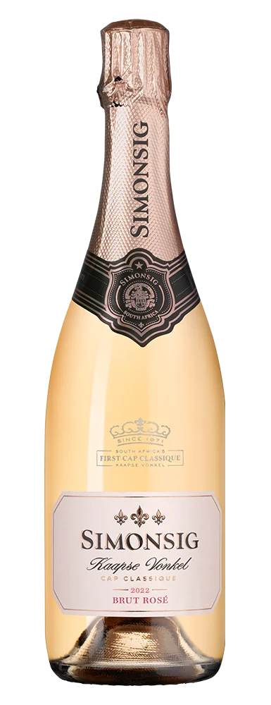 Игристое вино Kaapse Vonkel Brut Rose, Simonsig, 0,75 л — ЮАР