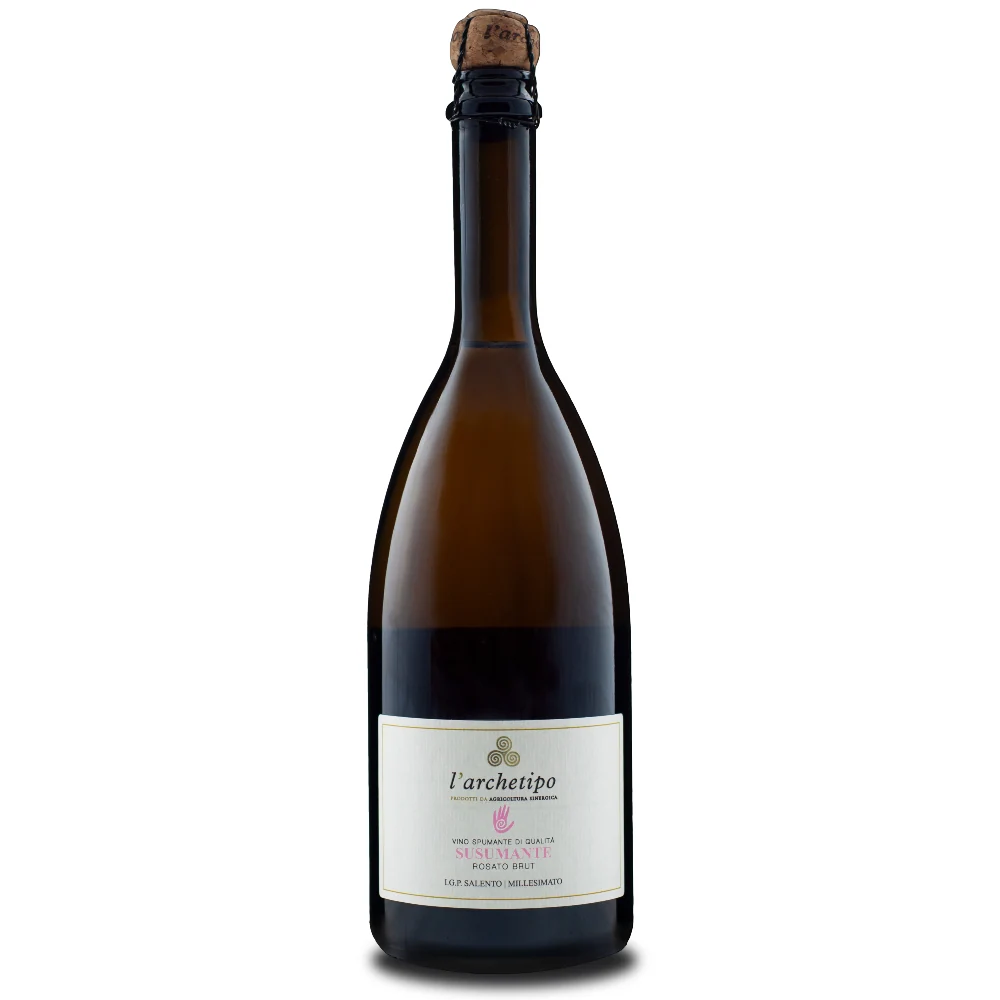 Игристое вино L’archetipo Salento Susumante Rosato Brut Rosè PGI, 0,75 л — Италия