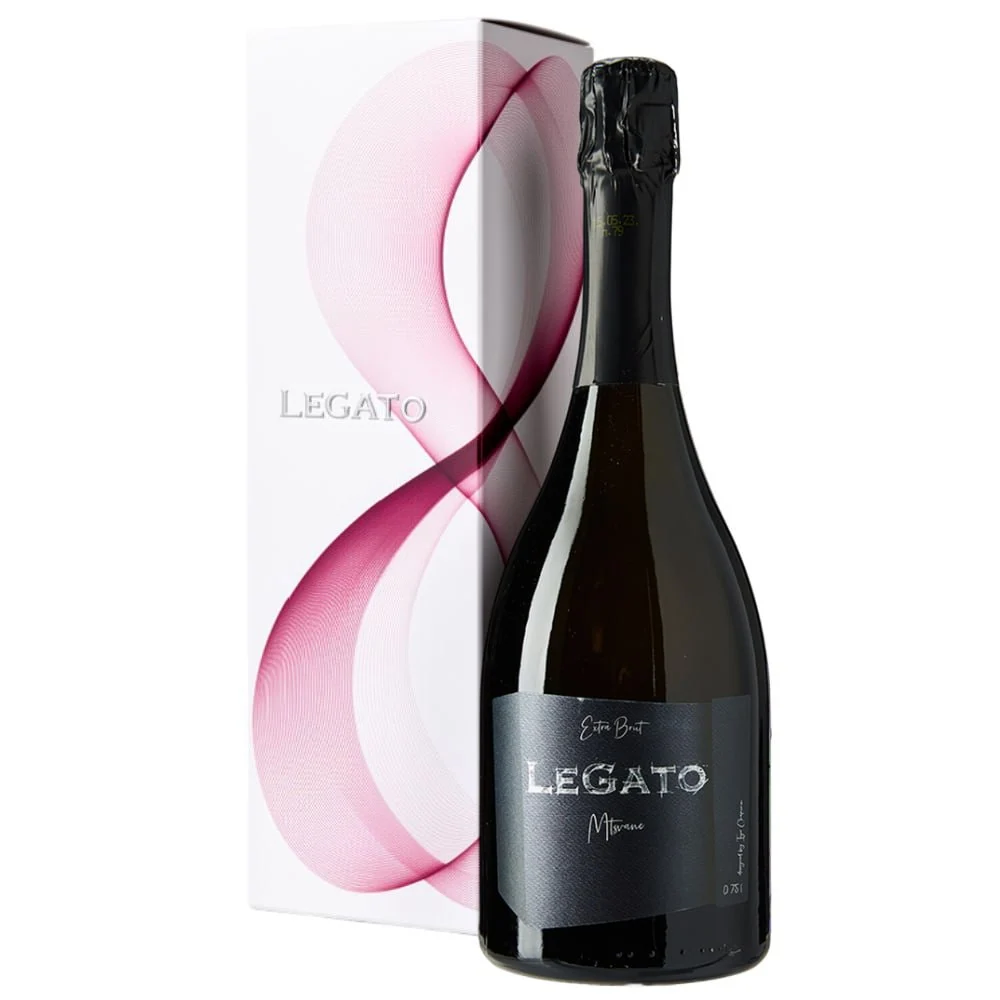 Игристое вино LeGato Mtsvane Extra Brut (gift box), 0,75 л — Россия