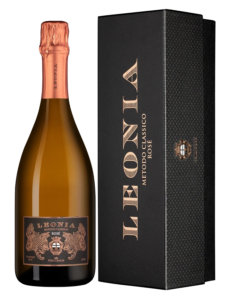 Игристое вино Leonia Rose в подарочной упаковке, Frescobaldi, 0,75 л — Италия