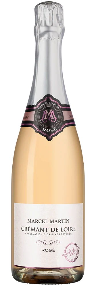 Игристое вино Marcel Martin Cremant de Loire Brut Rose, 0,75 л — Франция