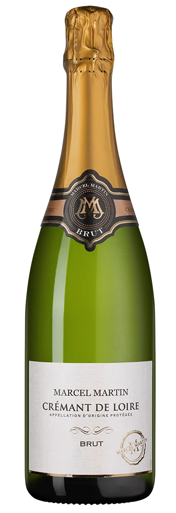 Игристое вино Marcel Martin Cremant de Loire Brut White, 0,75 л — Франция