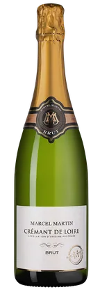 Игристое вино Marcel Martin Cremant de Loire Brut White, 0,75 л — Франция