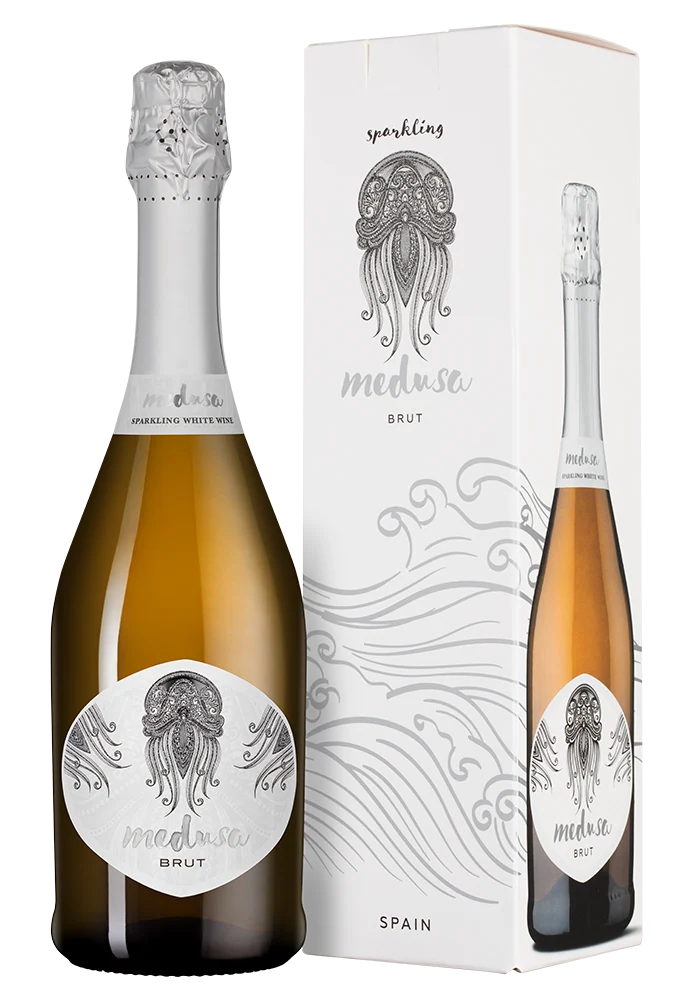 Игристое вино Medusa Brut в подарочной упаковке, Felix Solis, 0,75 л — Испания