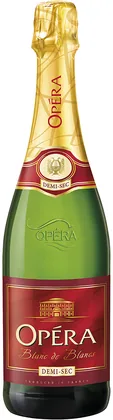 Игристое вино Опера Блан де Блан Полусухое, 0,75 л — Франция