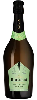 Игристое вино Prosecco Superiore Valdobbiadene Quartese Brut, Ruggeri, 0,75 л — Италия