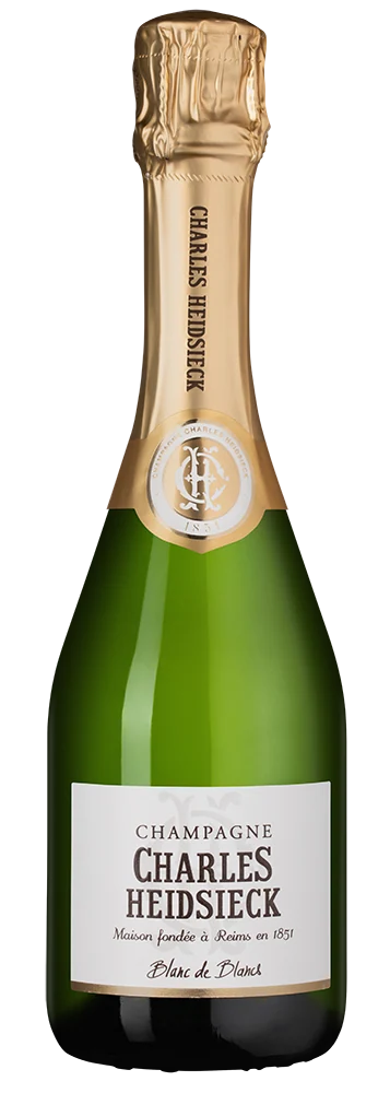 Шампанское Blanc de Blancs Brut, Charles Heidsieck, 0,375 л — Франция