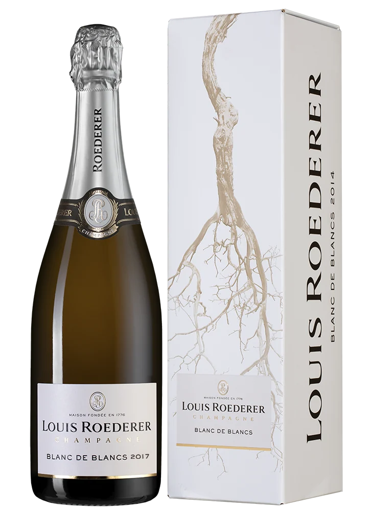 Шампанское Blanc de Blancs Brut в подарочной упаковке, Louis Roederer, 0,75 л — Франция