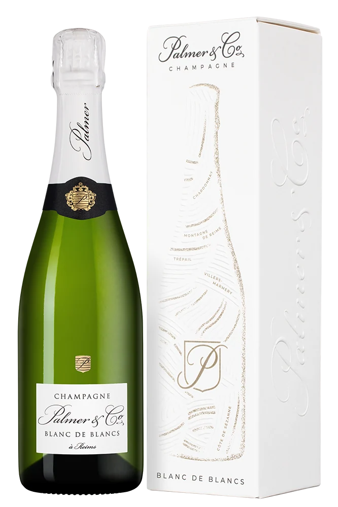Шампанское Blanc de Blancs в подарочной упаковке, Palmer & Co, 0,75 л — Франция
