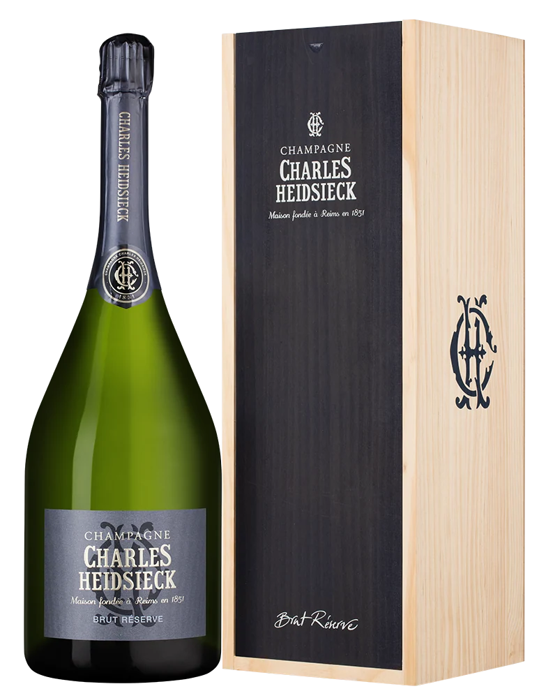 Шампанское Brut Reserve в подарочной упаковке, Charles Heidsieck, 3 л — Франция