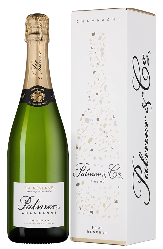 Шампанское Brut Reserve в подарочной упаковке, Palmer & Co, 0,75 л — Франция