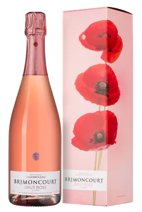 Шампанское Brut Rose в подарочной упаковке, Brimoncourt, 0,75 л — Франция