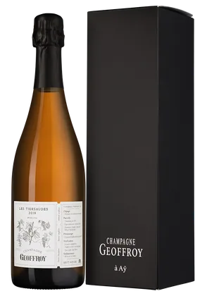 Шампанское Champagne Geoffroy Les Tiersaudes Brut Nature Premier Cru в подарочной упаковке, 0,75 л — Франция
