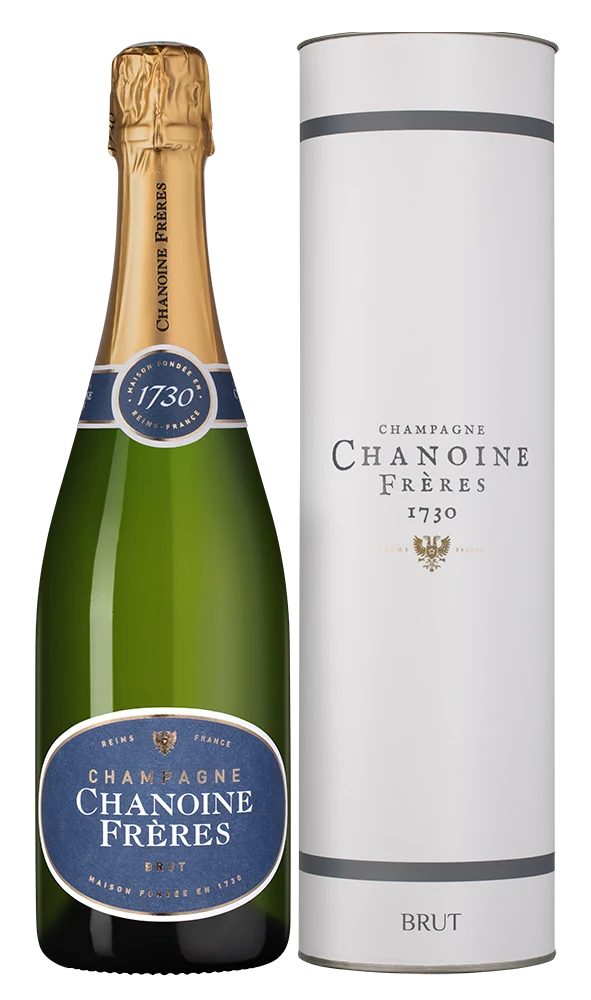 Шампанское Chanoine Freres Brut в подарочной упаковке, 0,75 л — Франция