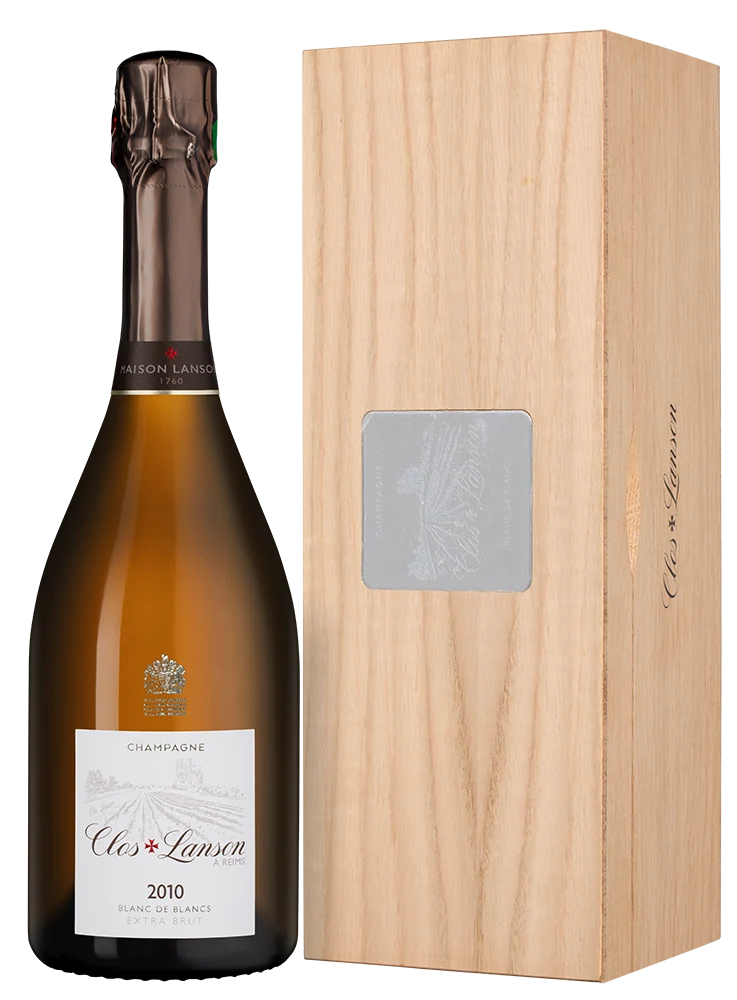 Шампанское Clos Lanson Blanc de Blancs Brut в подарочной упаковке, 0,75 л — Франция