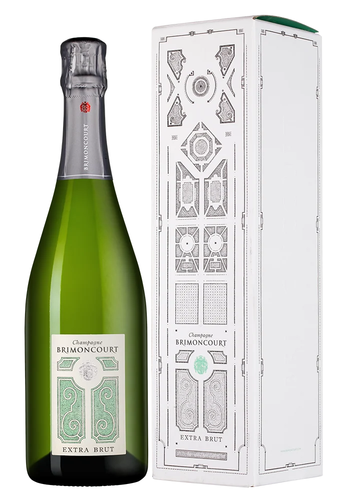 Шампанское Extra Brut в подарочной упаковке, Brimoncourt, 0,75 л — Франция