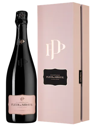 Шампанское Fleur de Miraval Rose Extra Brut в подарочной упаковке, 0,75 л — Франция