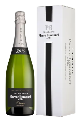 Шампанское Fleuron Premier Cru в подарочной упаковке, Pierre Gimonnet & Fils, 0,75 л — Франция