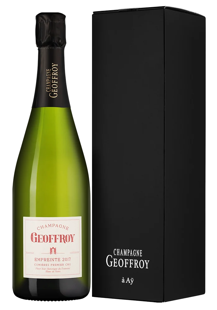 Шампанское Geoffroy Empreinte Blanc de Noirs Premier Cru Brut в подарочной упаковке, 0,75 л — Франция