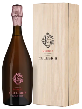 Шампанское Gosset Celebris Rose Brut в подарочной упаковке, 0,75 л — Франция